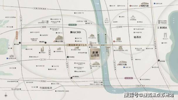 完美体育网站贷款利率下调买房正当时：龙湖山河颂狮山路极核的运河头排大宅(图2)