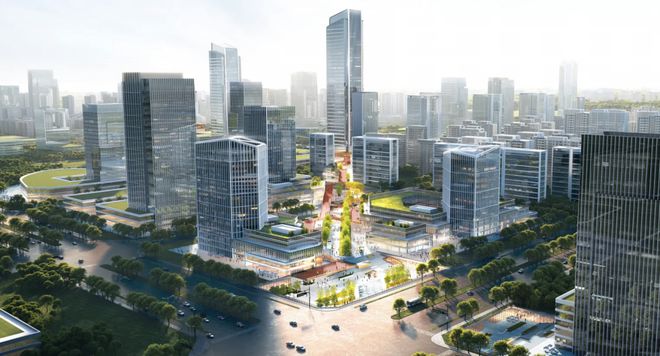 滨湖省府东地铁上盖规划发布柏堰完美体育网站湖片区将新增一所高中！(图2)
